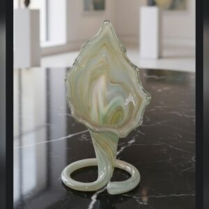 Vintage Murano Style Sooner Hand Blown Glass Sculpture